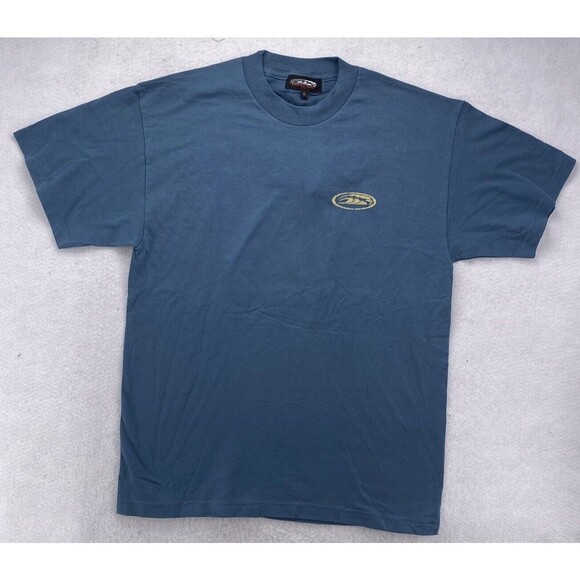 Pipeline Shirt Men Size Large USA Made BLUE Surf Wave Kona North Shore Graphic - Picture 4 of 10